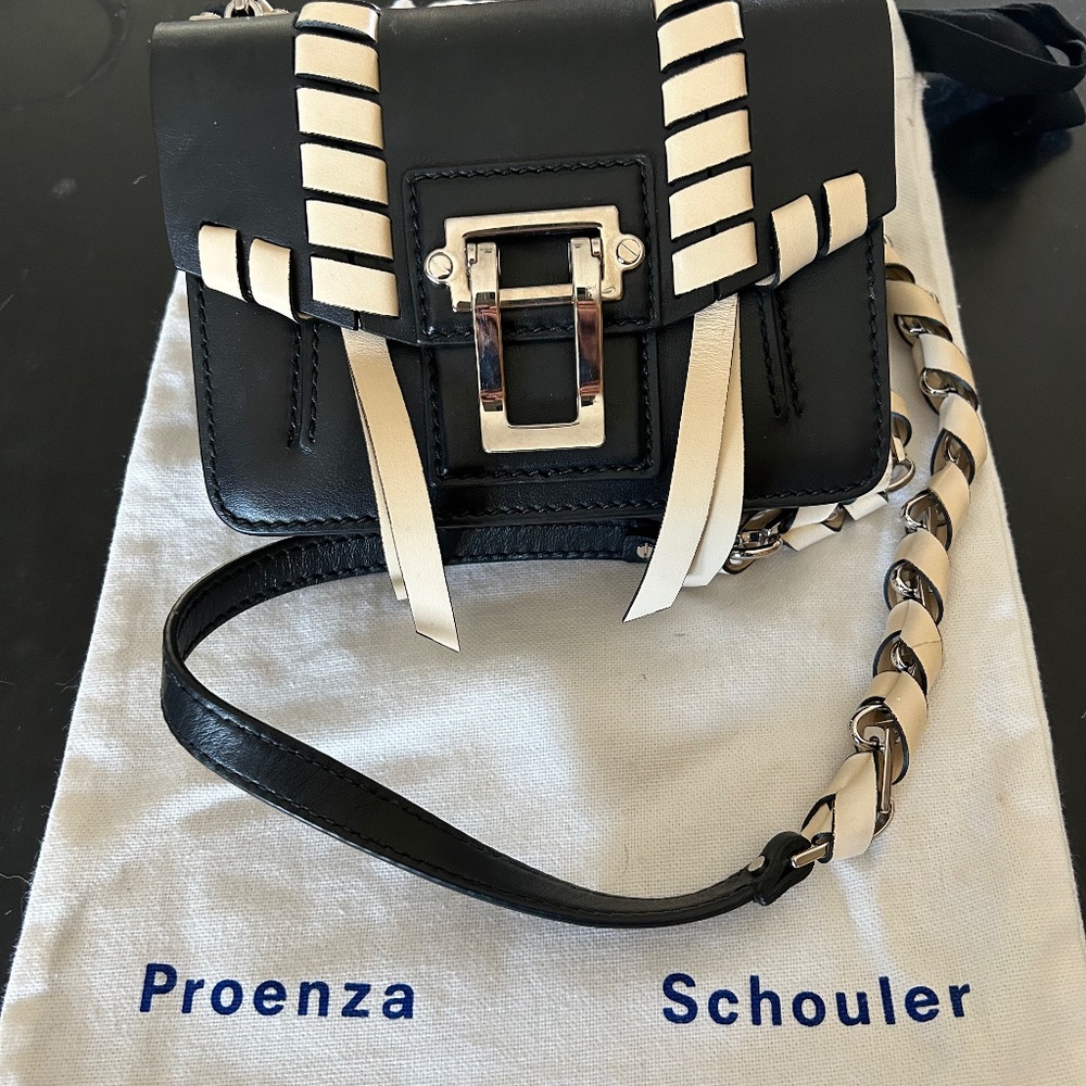 Proenza Schouler Hava Whipstitch Chain Crossbody